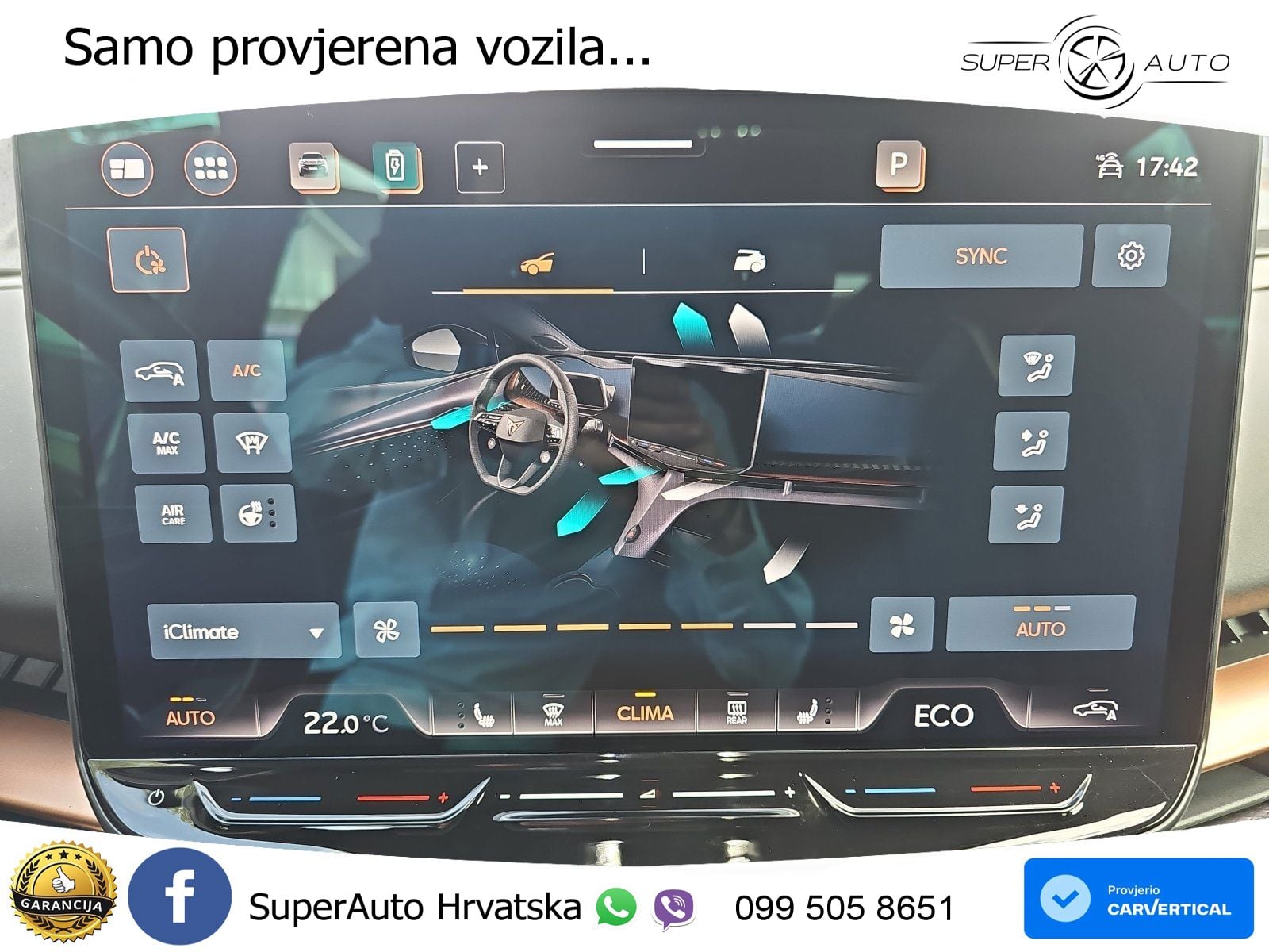 Cupra Tavascan 82 kWh (286 KS) LED+GR SJED+ACC