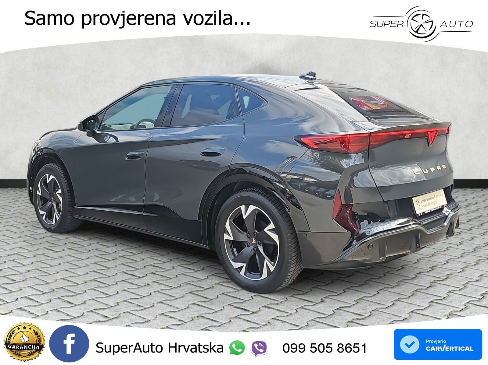 Cupra Tavascan 82 kWh (286 KS) LED+GR SJED+ACC