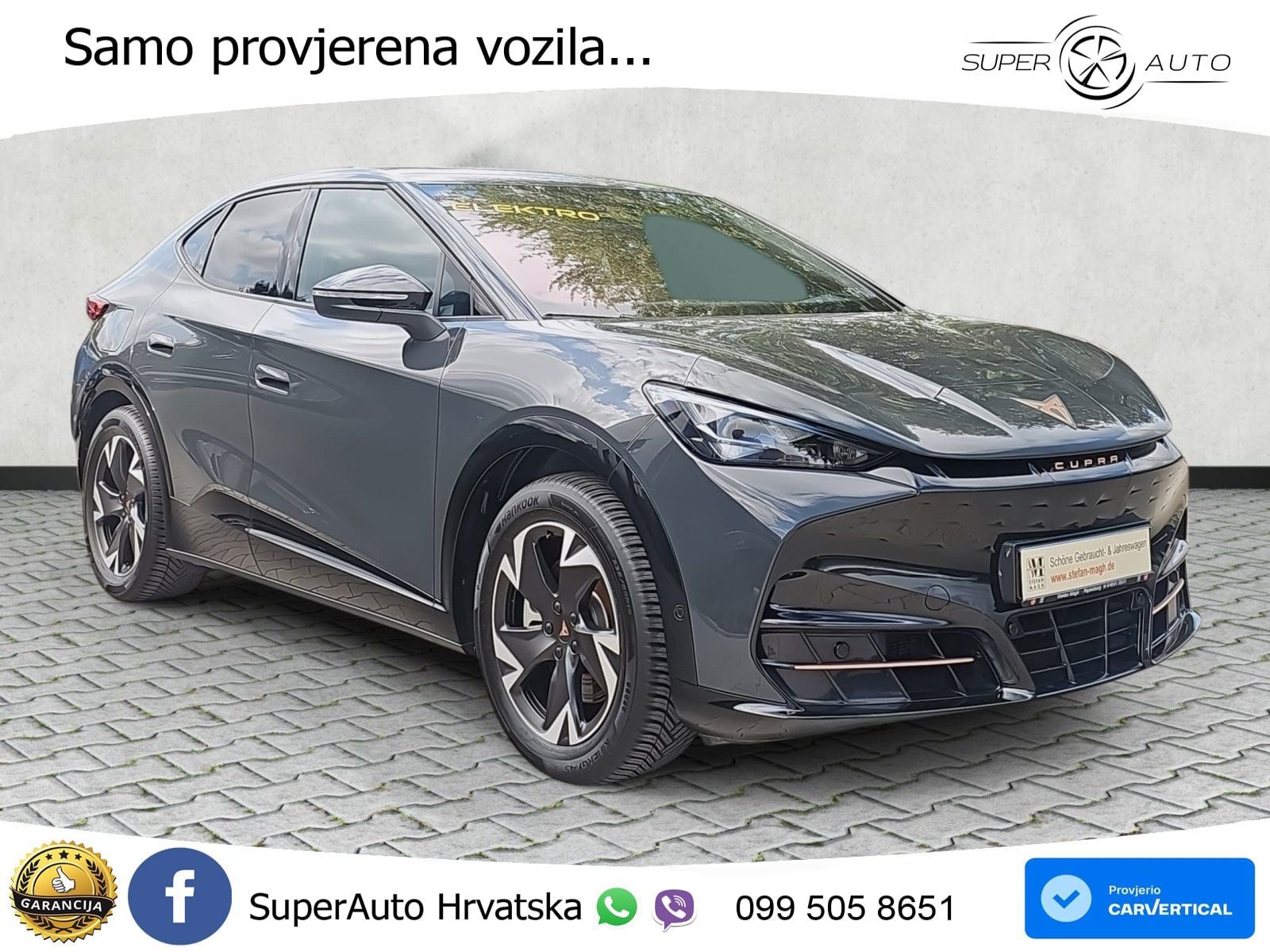 Cupra Tavascan 82 kWh (286 KS) LED+GR SJED+ACC
