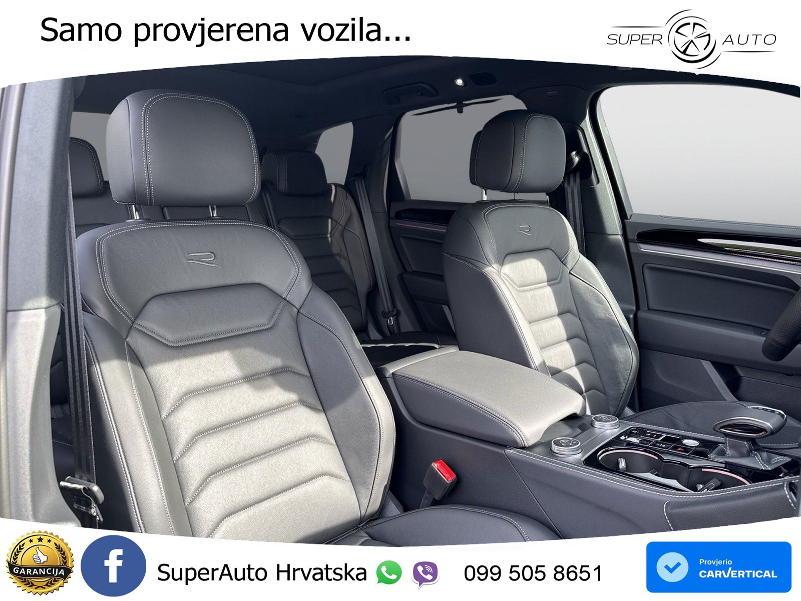 Volkswagen Touareg R 3.0 V6 TFSI (462 KS) 4MOTION Tiptronic ZRAČNI+ACC+GR SJED+KAM+PANO