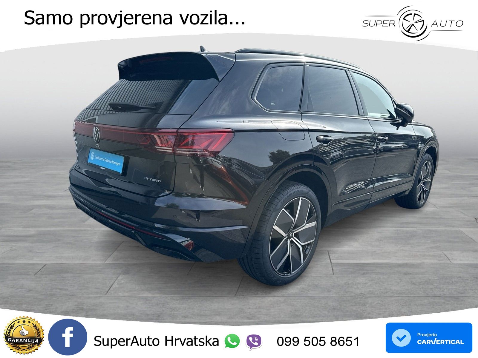 Volkswagen Touareg R 3.0 V6 TFSI (462 KS) 4MOTION Tiptronic ZRAČNI+ACC+GR SJED+KAM+PANO