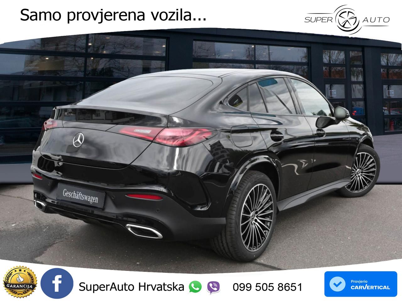 Mercedes GLC Coupe 200d (163 KS) 4MATIC 9G-TRONIC AMG LED+GR SJED+ACC