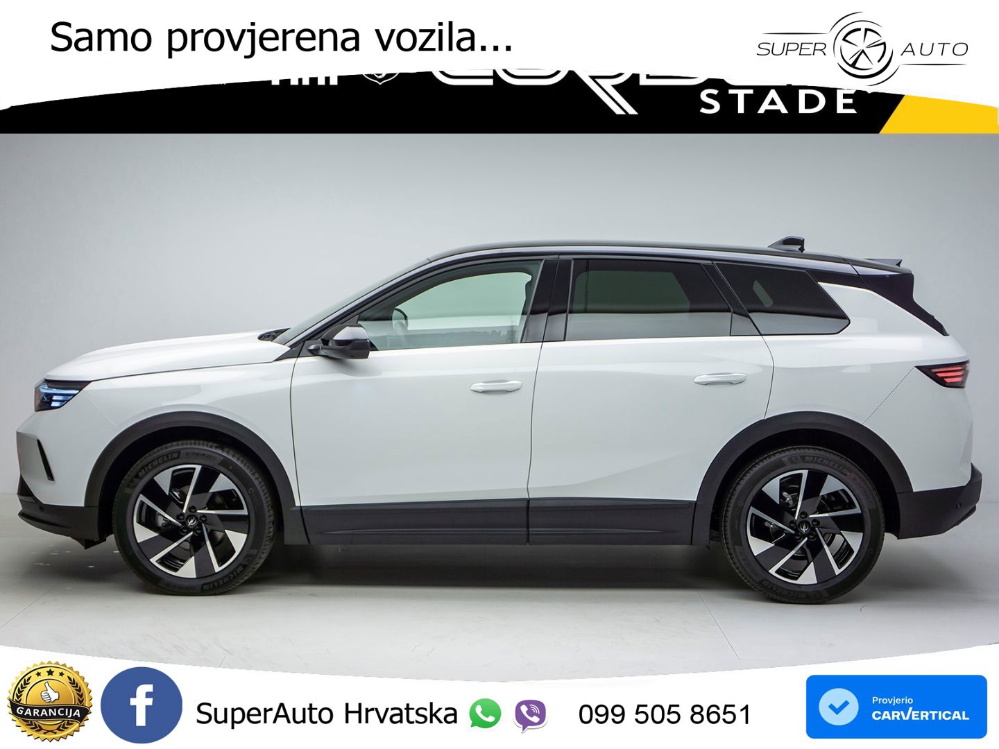 Opel Grandland 1.2 Turbo (145 KS) Hybrid eDCT Ultimate LED+GR SJED+ACC