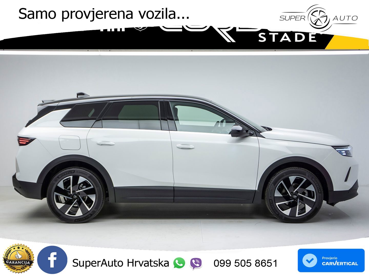 Opel Grandland 1.2 Turbo (145 KS) Hybrid eDCT Ultimate LED+GR SJED+ACC