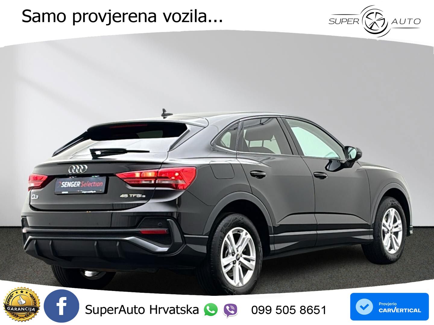 Audi Q3 Sportback 45 TFSIe (245 KS) S tronic