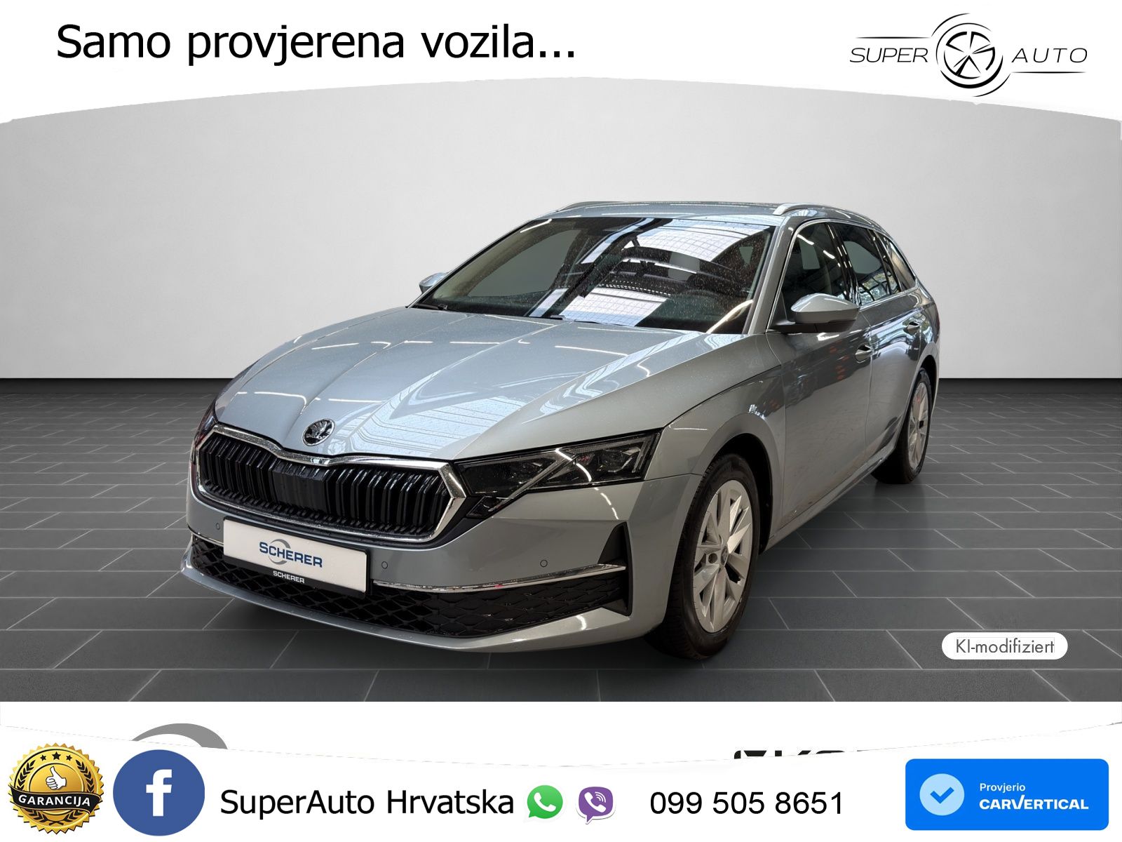 Škoda Octavia Combi 1.5 TSI (150 KS) DSG Selection LED+GR SJED+ACC