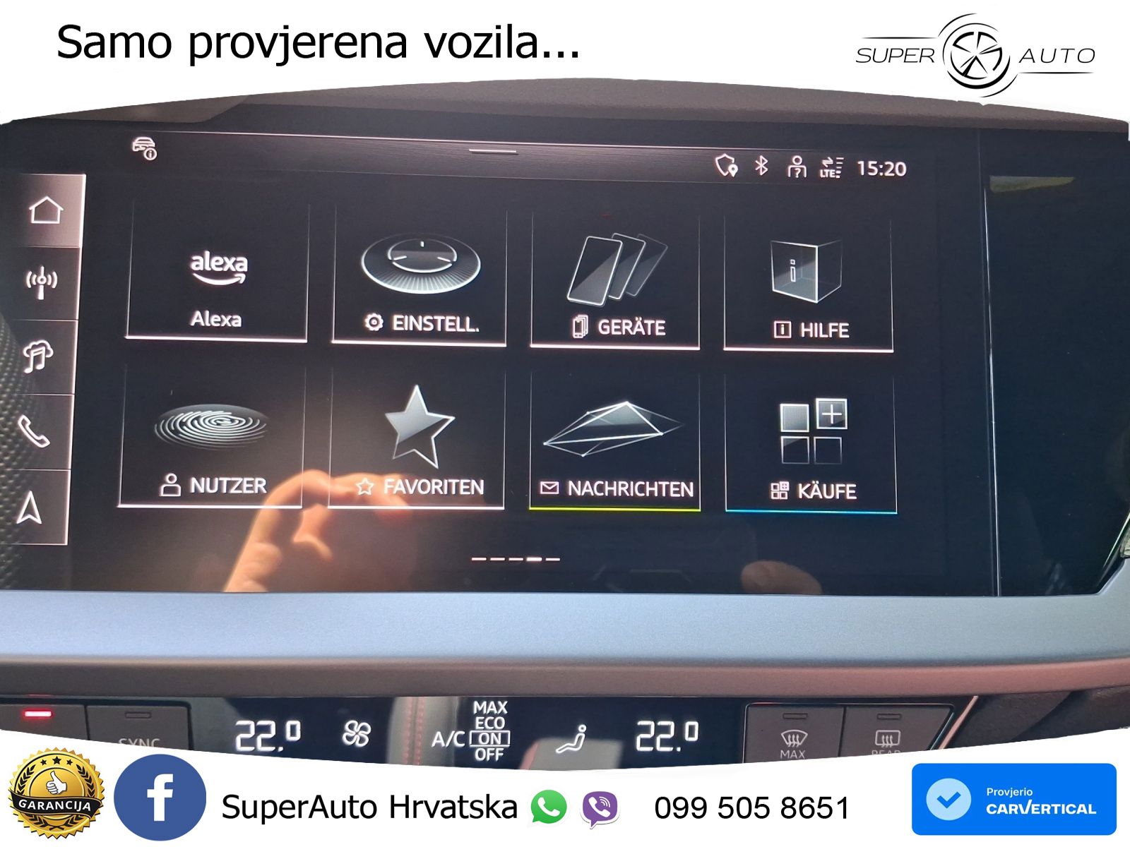 Audi A3 Sportback 40 TFSI e (204 KS) Plug-in Hybrid S tronic S line LED+GR SJED+ACC