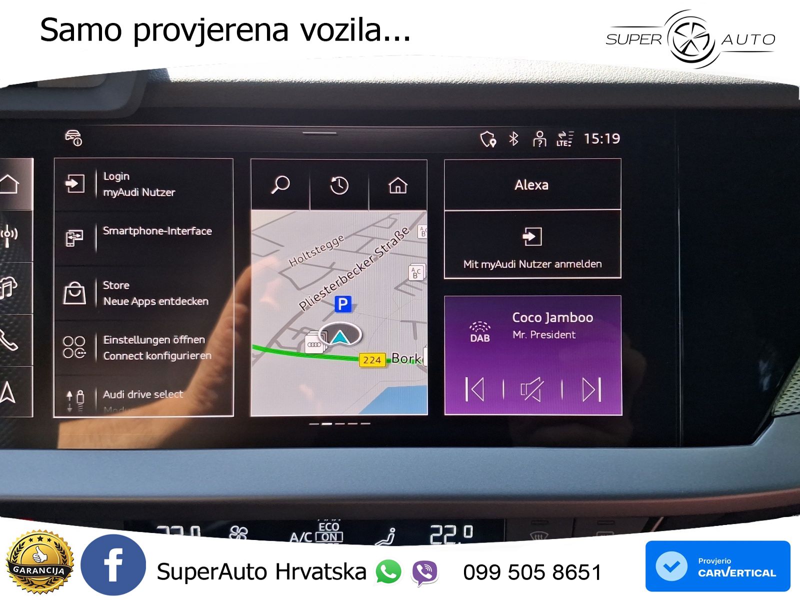 Audi A3 Sportback 40 TFSI e (204 KS) Plug-in Hybrid S tronic S line LED+GR SJED+ACC