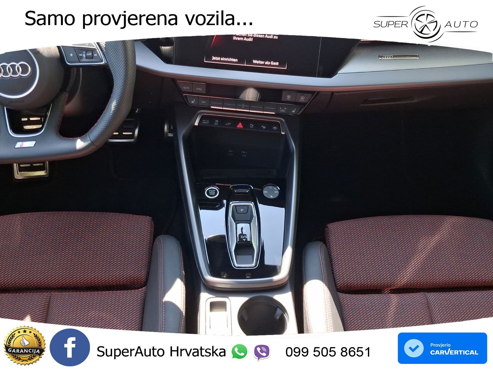 Audi A3 Sportback 40 TFSI e (204 KS) Plug-in Hybrid S tronic S line LED+GR SJED+ACC