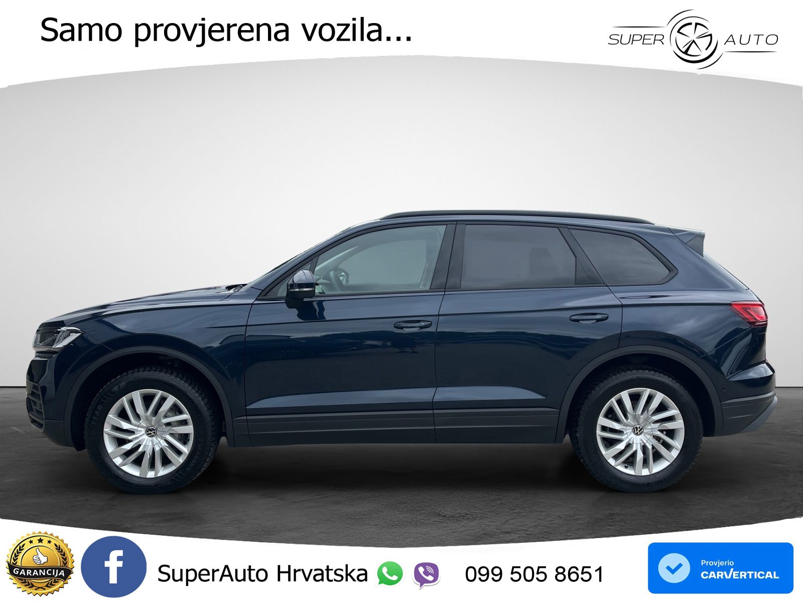Volkswagen Touareg 3.0 V6 TDI (231 KS) 4MOTION Tiptronic ZRAČNI+ACC+GR SJED+KAM