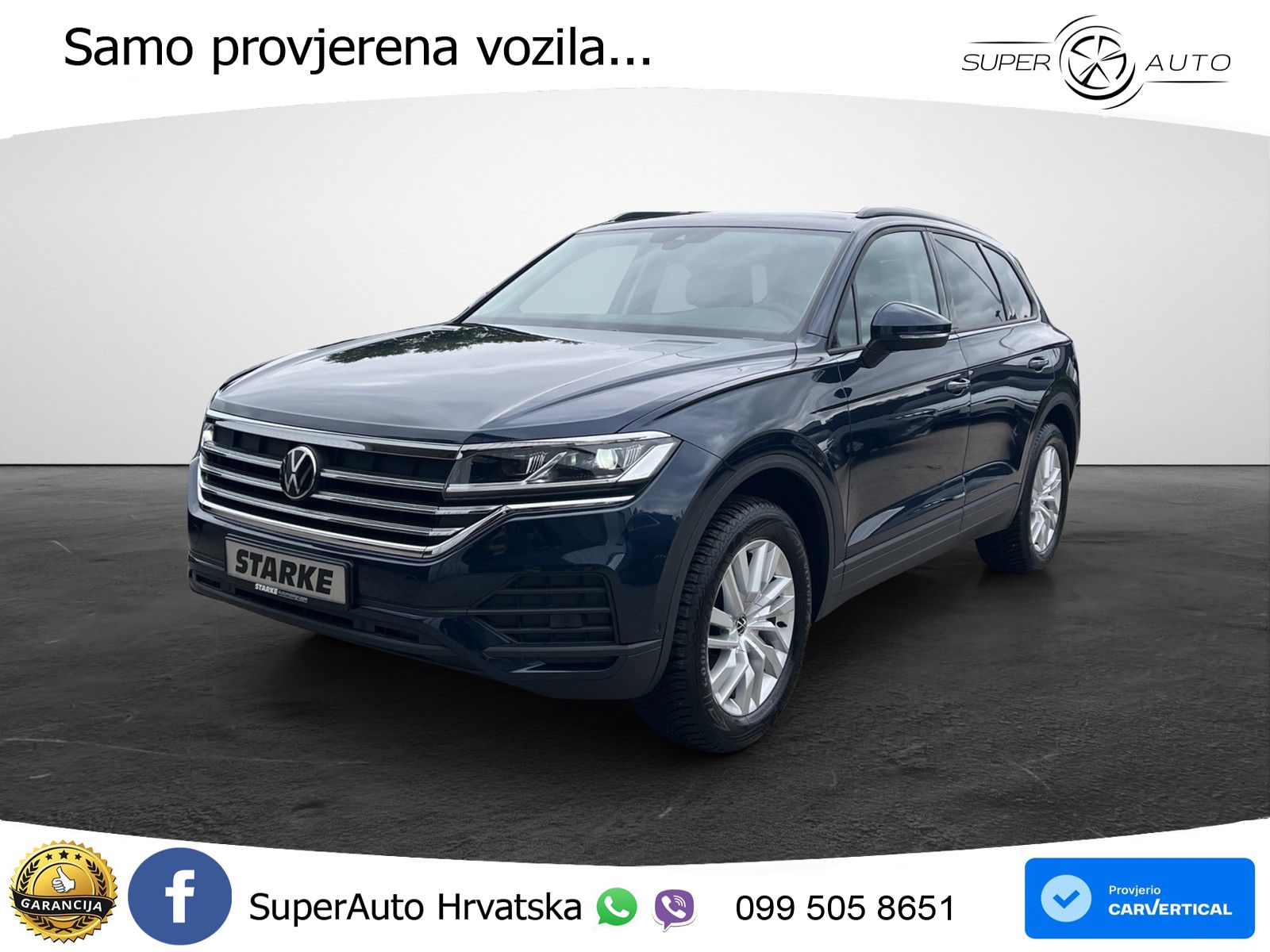 Volkswagen Touareg 3.0 V6 TDI (231 KS) 4MOTION Tiptronic ZRAČNI+ACC+GR SJED+KAM