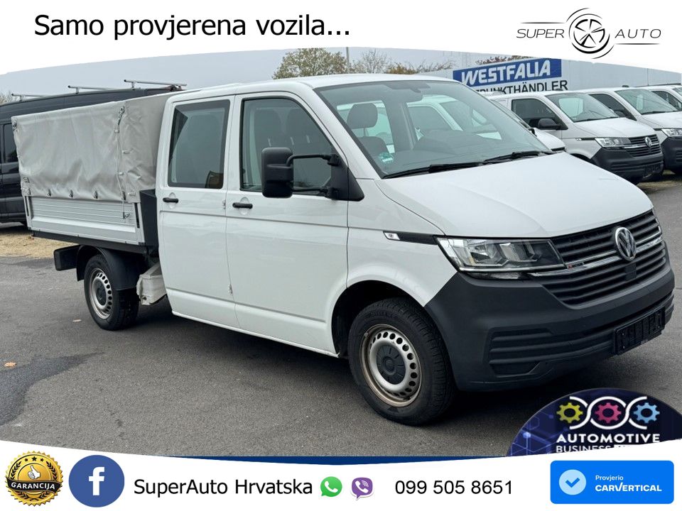 Volkswagen T6.1 Transporter Doka/Pritsche 4Motion AHK*Stand 150 KS