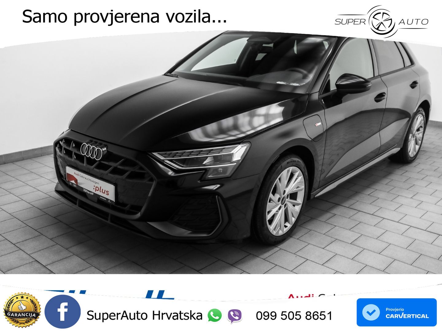Audi A3 Sportback 40 TFSI e (204 KS) Plug-in Hybrid S tronic S line LED+GR SJED+ACC