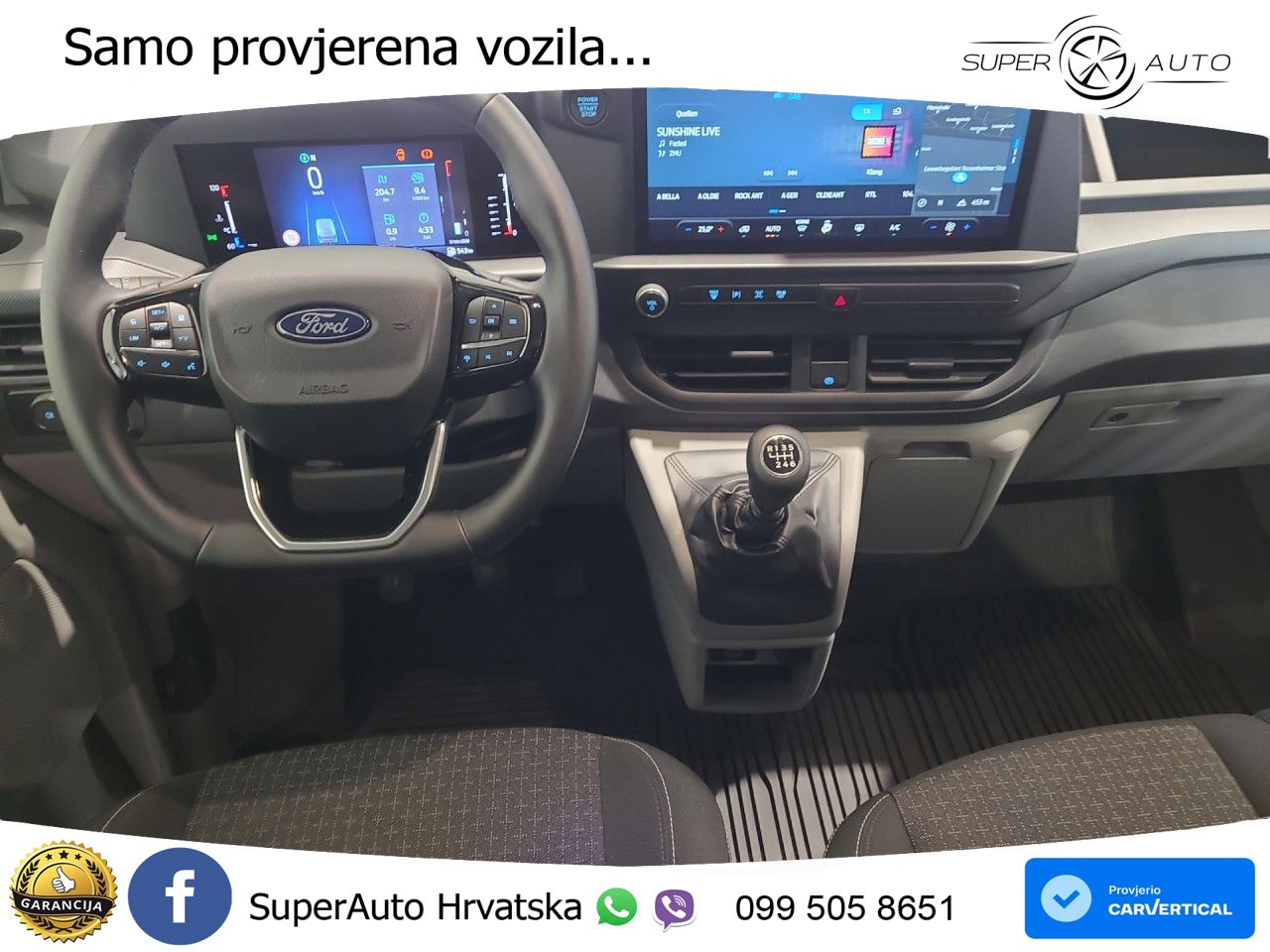 Ford Transit Custom 320 L2 FWD Trend LED Kamera Navi 136 KS