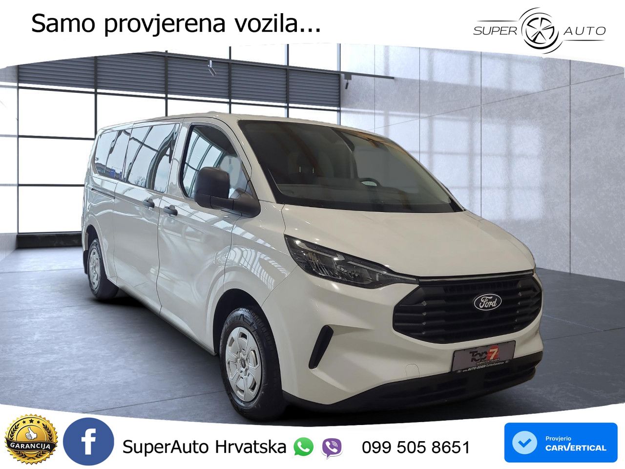 Ford Transit Custom 320 L2 FWD Trend LED Kamera Navi 136 KS