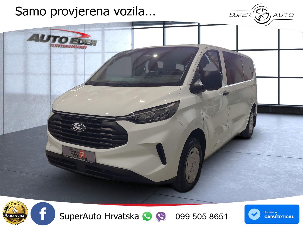 Ford Transit Custom 320 L2 FWD Trend LED Kamera Navi 136 KS