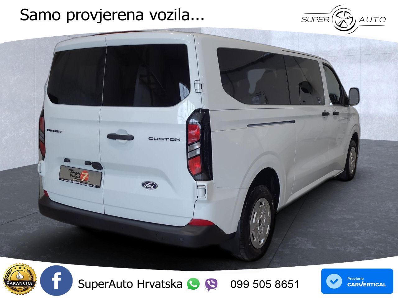 Ford Transit Custom 320 L2 FWD Trend LED Kamera Navi 136 KS