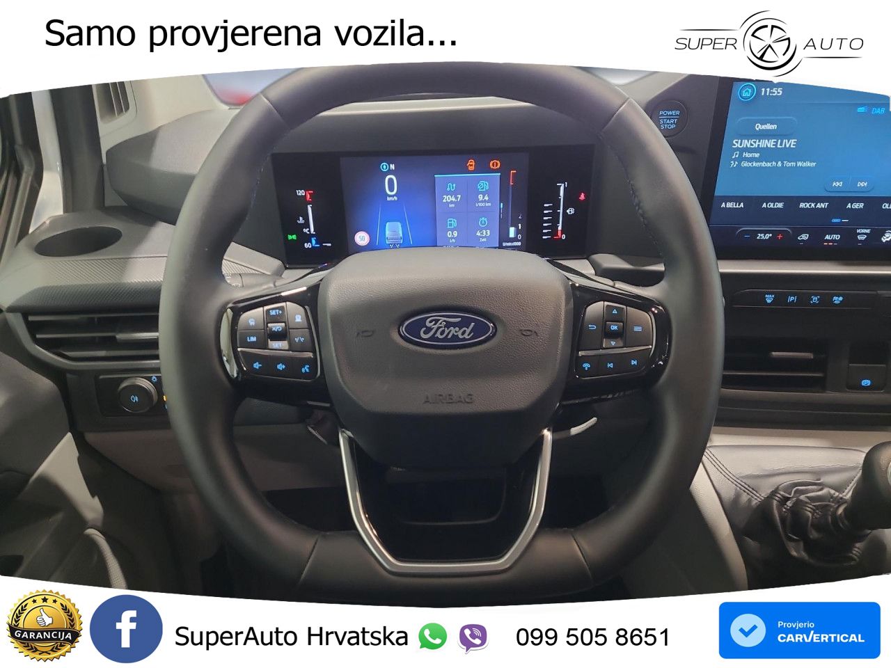 Ford Transit Custom 320 L2 FWD Trend LED Kamera Navi 136 KS