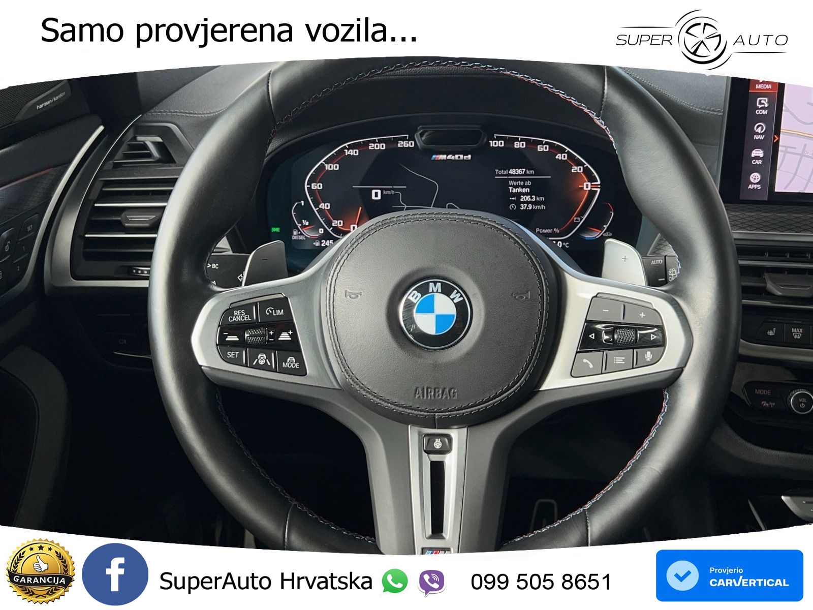 BMW X3 M40d xDrive Steptronic LED+GR SJED+ACC