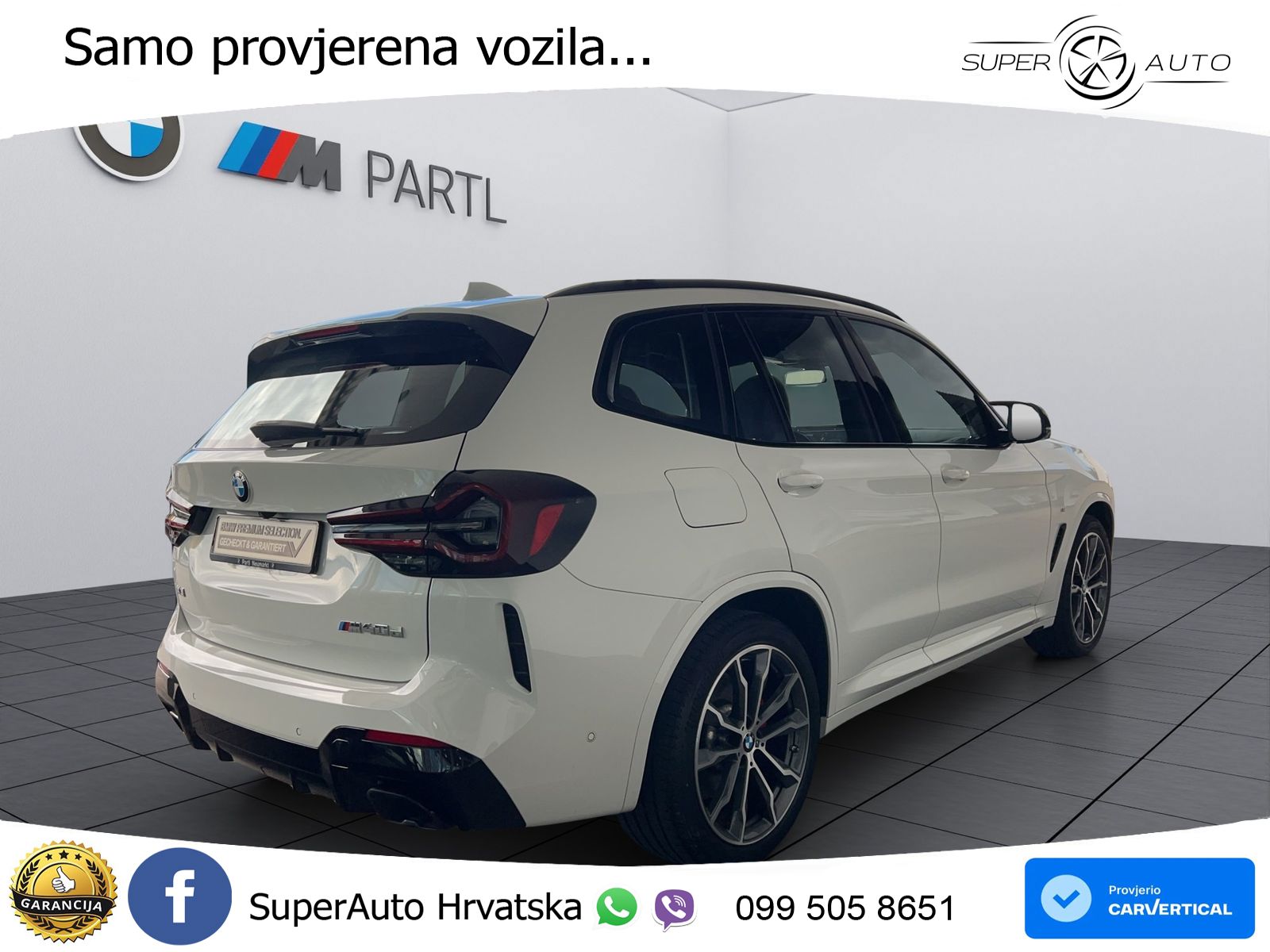 BMW X3 M40d xDrive Steptronic LED+GR SJED+ACC