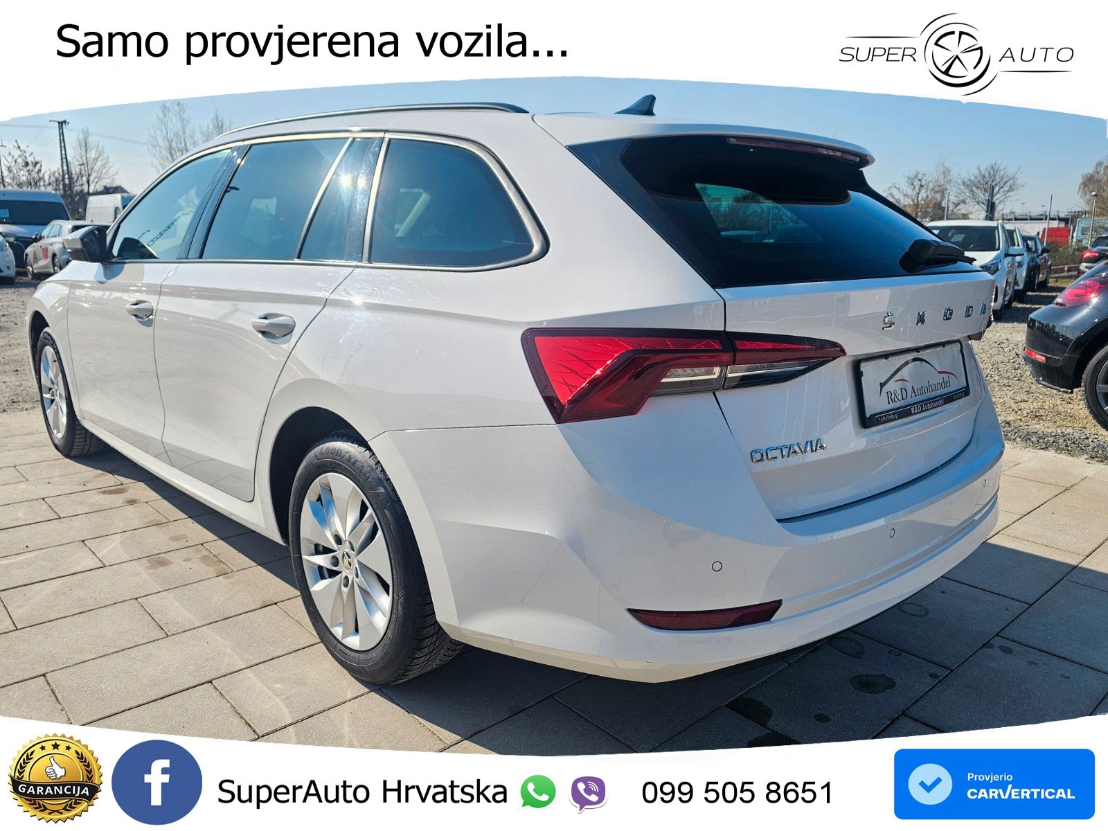 Škoda Octavia Combi 2.0 TDI (150 KS) DSG LED+GR SJED+ACC