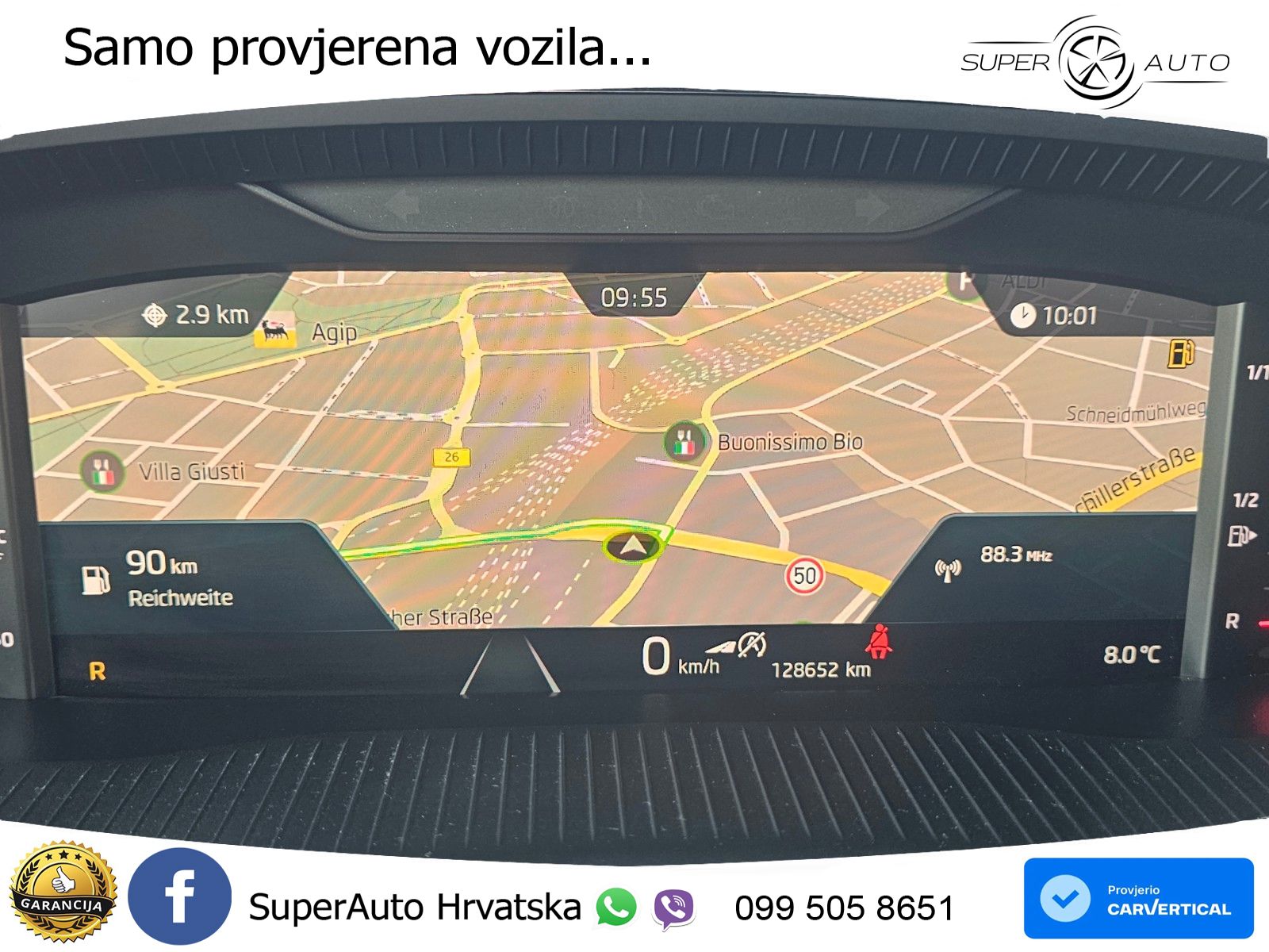 Škoda Octavia Combi 2.0 TDI (150 KS) DSG LED+GR SJED+ACC