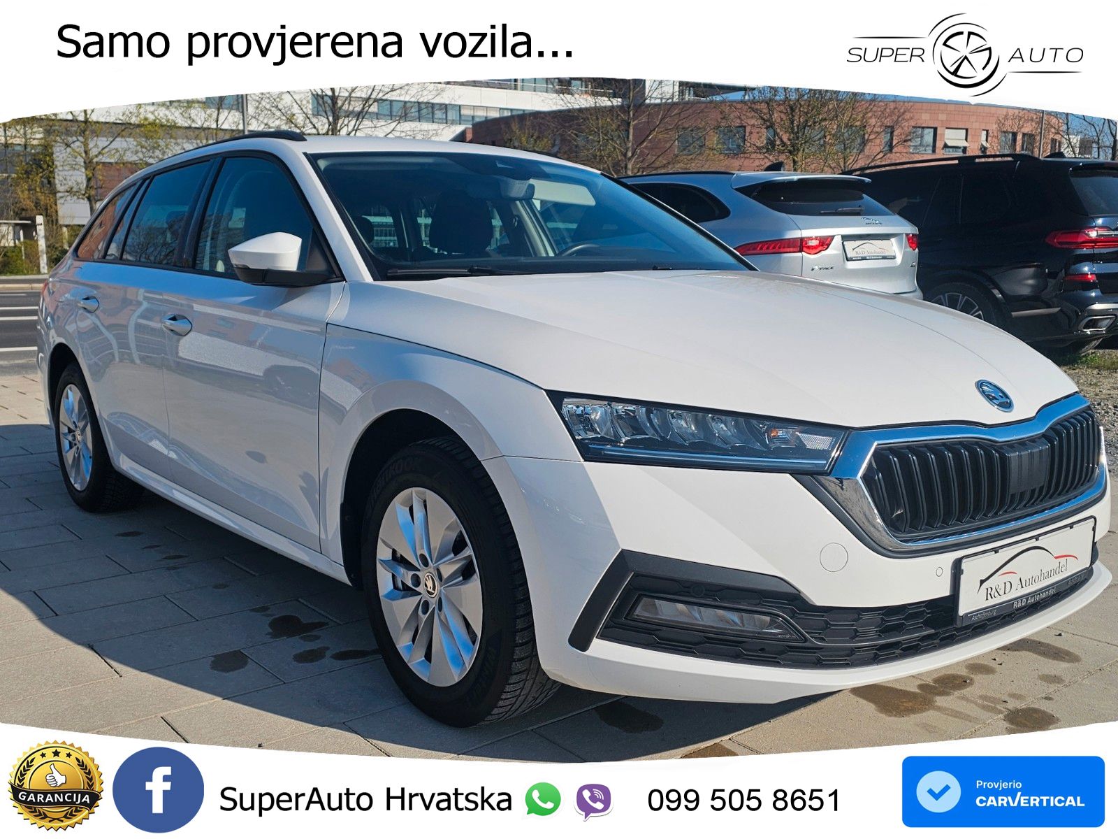 Škoda Octavia Combi 2.0 TDI (150 KS) DSG LED+GR SJED+ACC