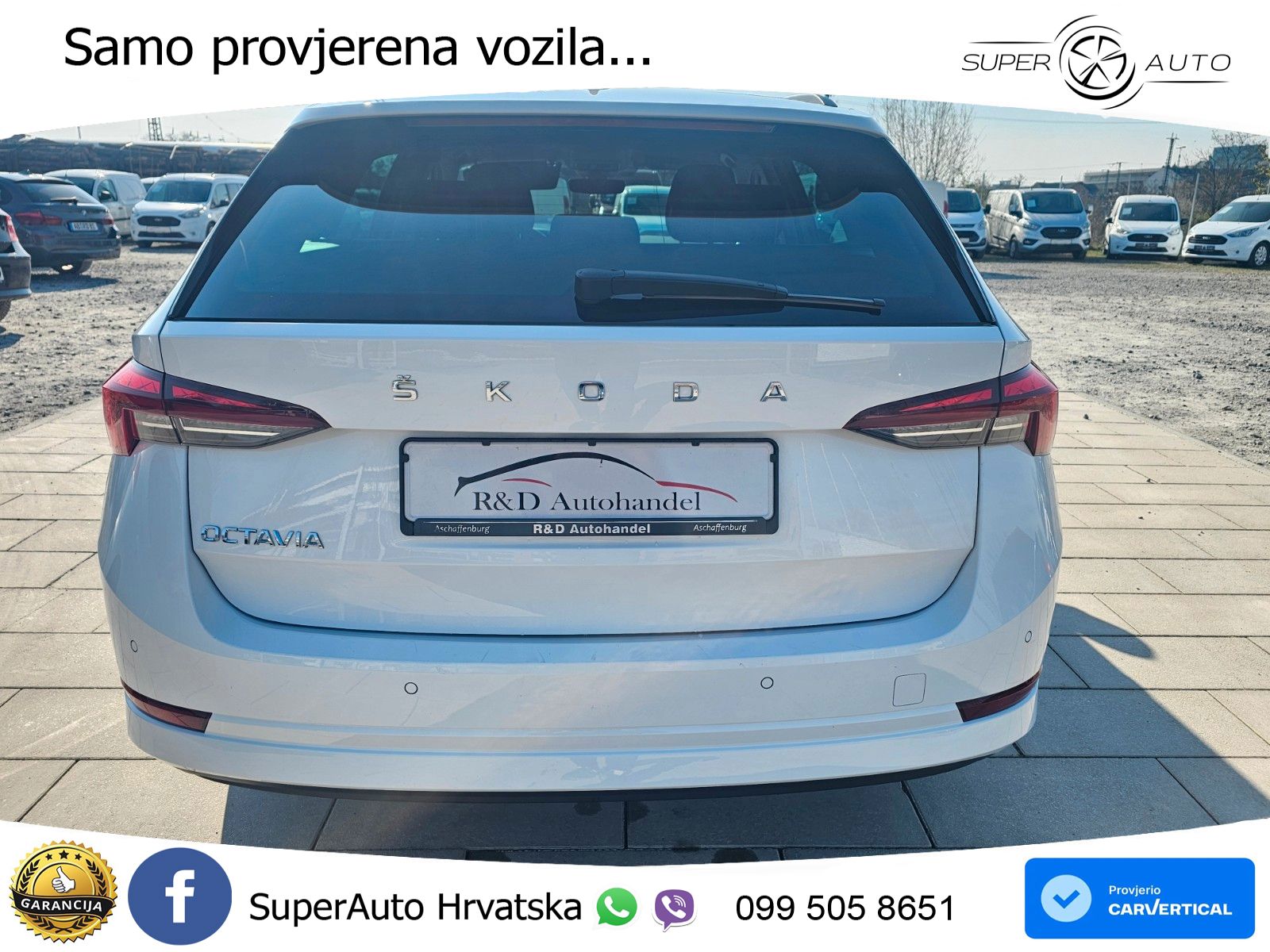 Škoda Octavia Combi 2.0 TDI (150 KS) DSG LED+GR SJED+ACC