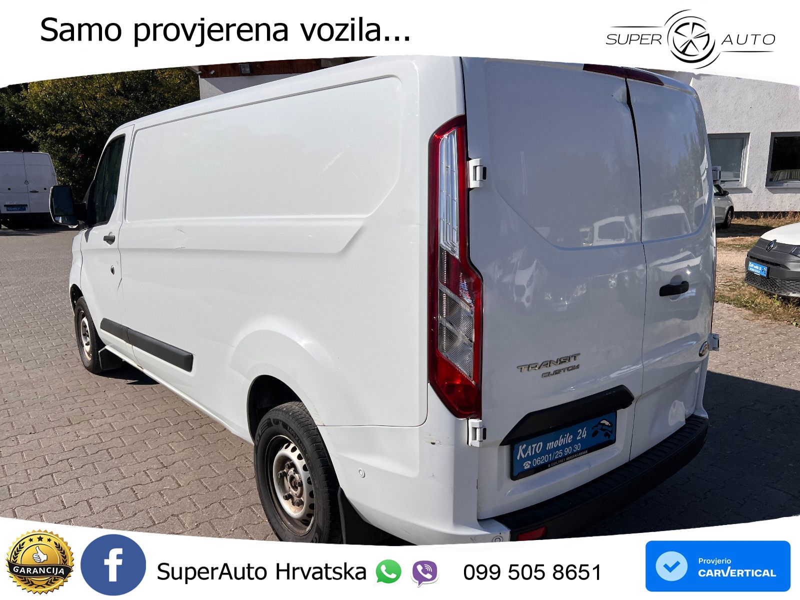 Ford Transit Custom Kasten 300 L2 Trend Kamera 105 KS