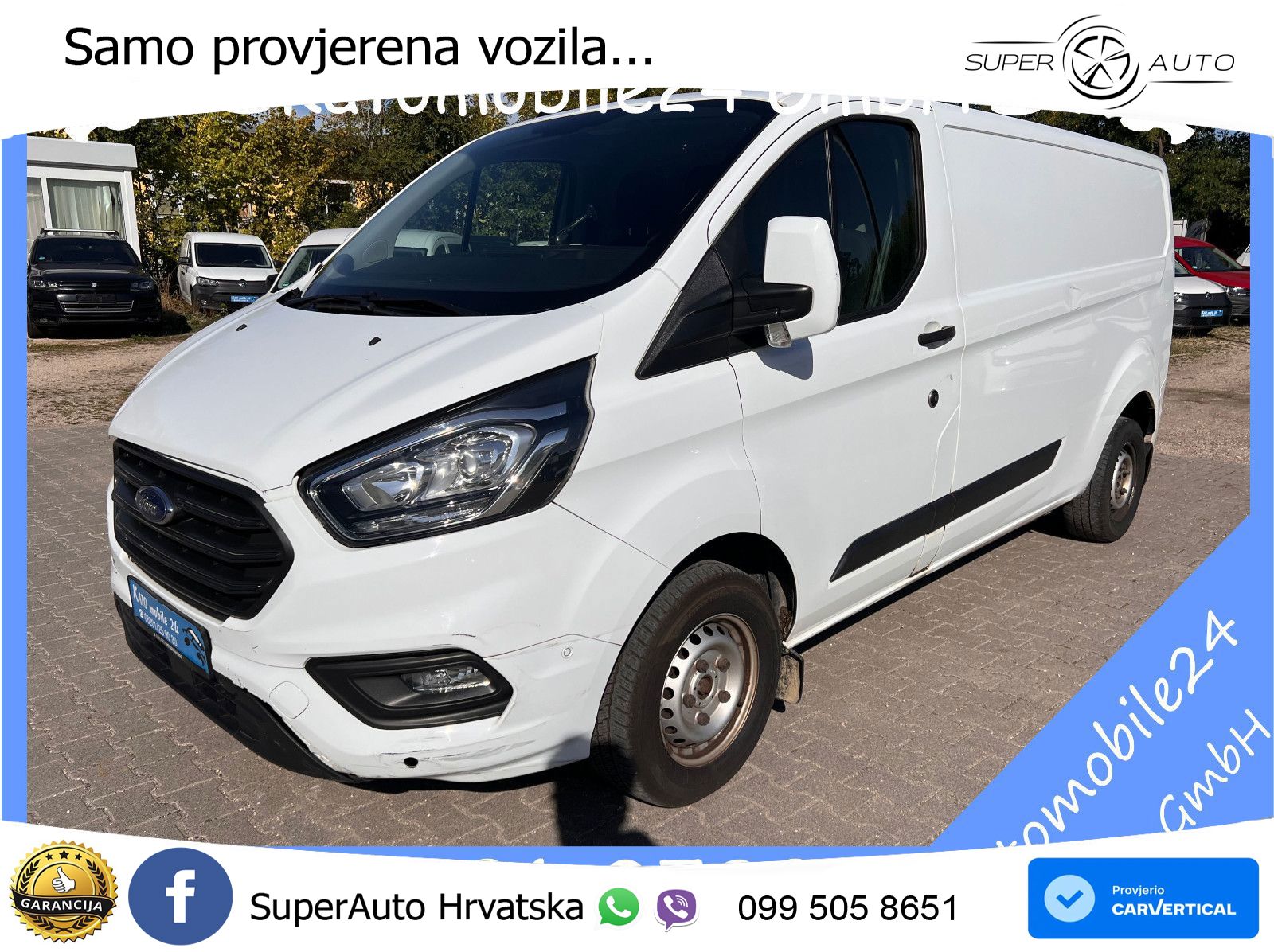Ford Transit Custom Kasten 300 L2 Trend Kamera 105 KS