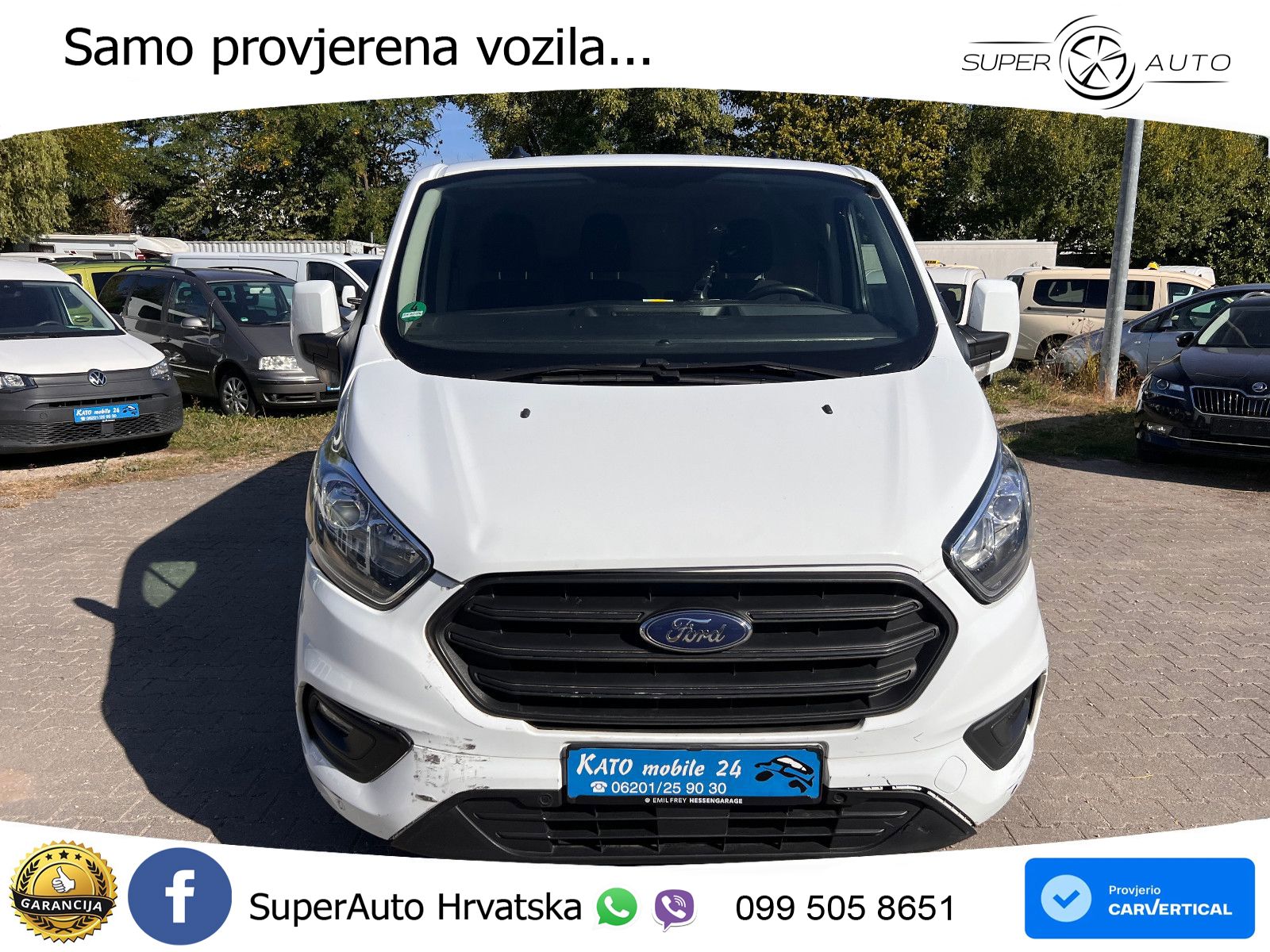 Ford Transit Custom Kasten 300 L2 Trend Kamera 105 KS