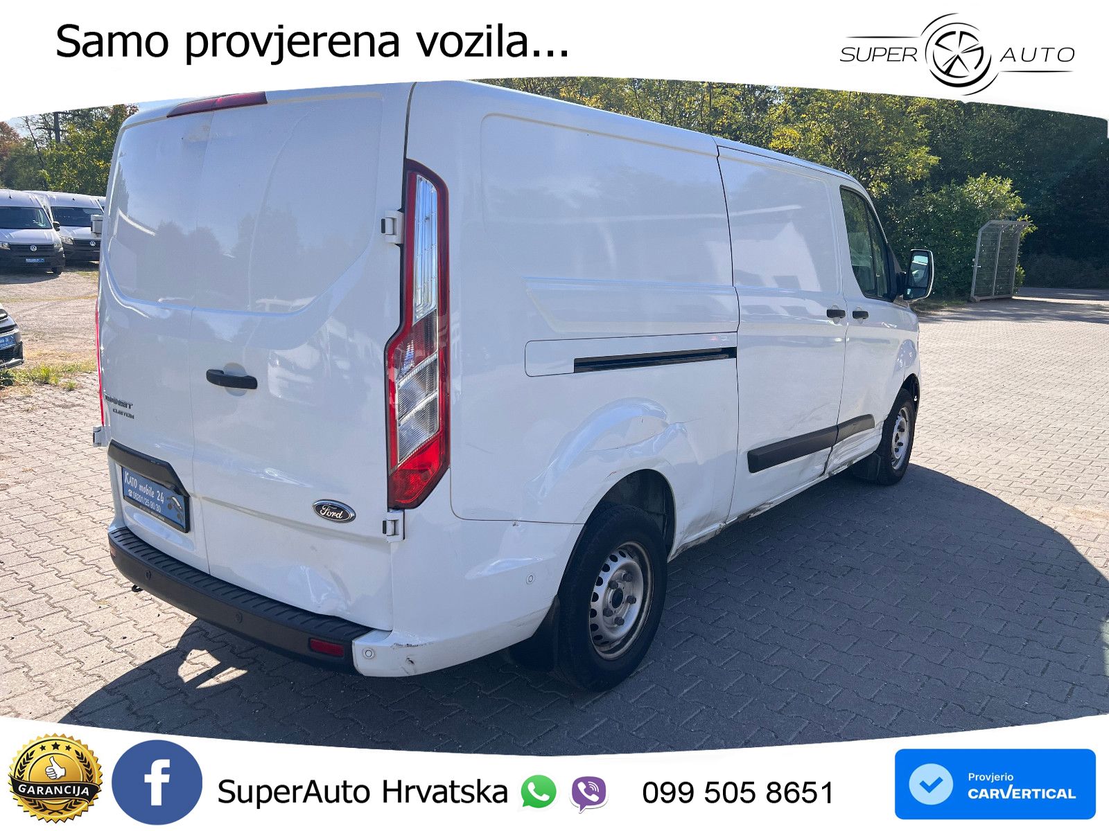Ford Transit Custom Kasten 300 L2 Trend Kamera 105 KS