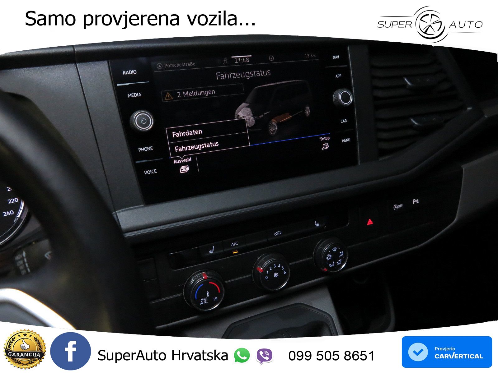 Volkswagen T6.1 Transporter Kasten TDI 2.0 3Si Navi Klima 150 KS