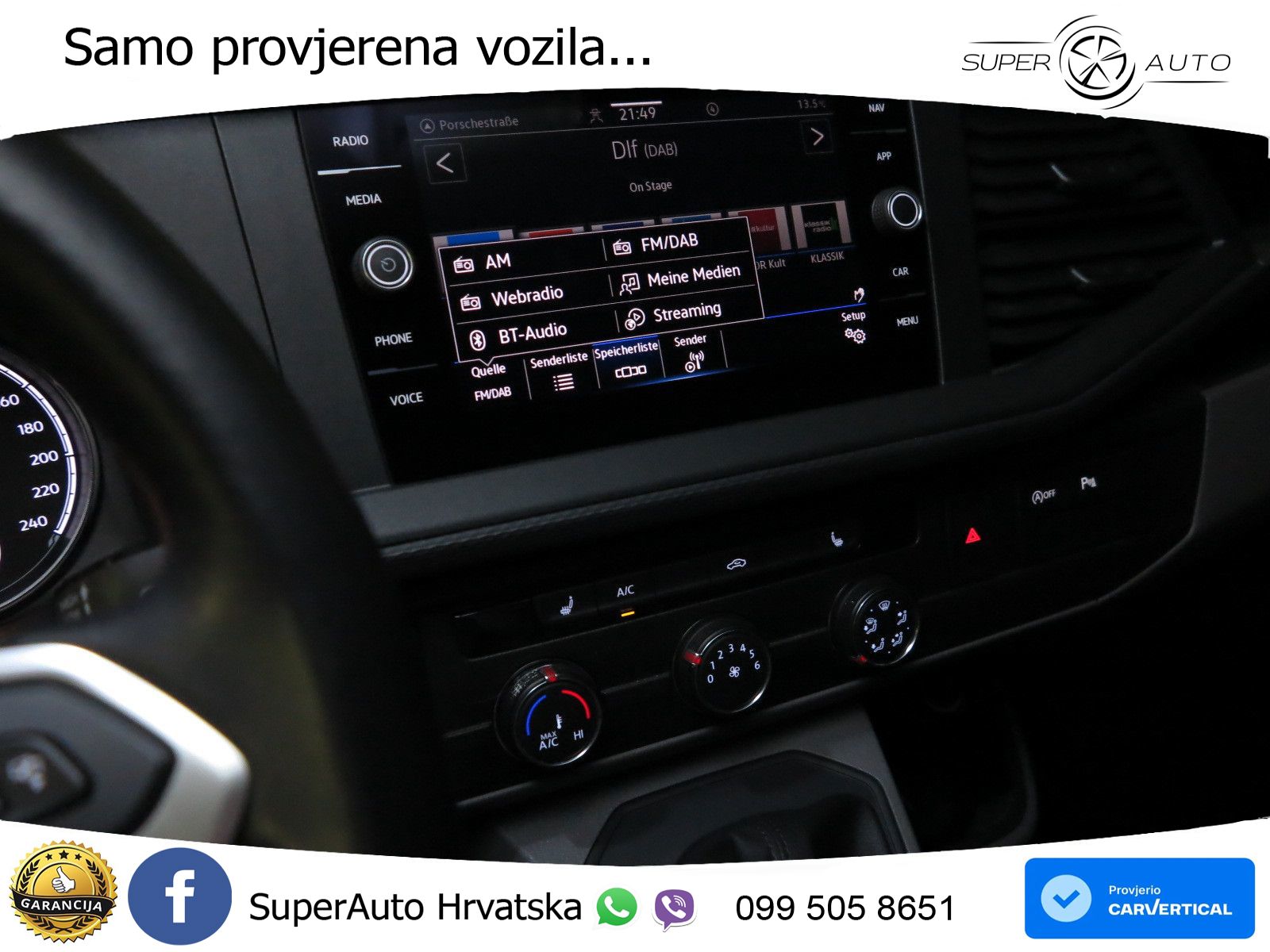 Volkswagen T6.1 Transporter Kasten TDI 2.0 3Si Navi Klima 150 KS
