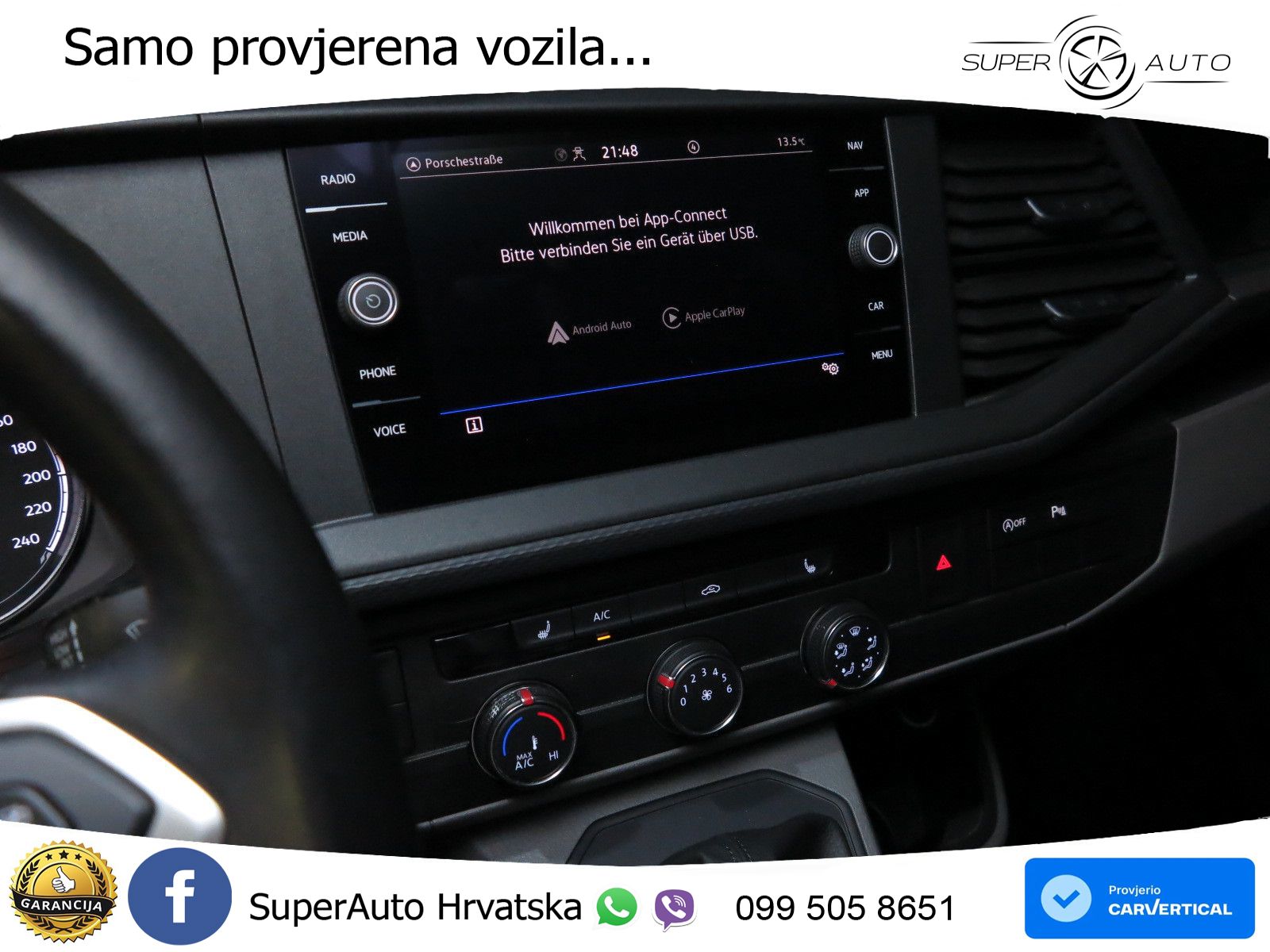 Volkswagen T6.1 Transporter Kasten TDI 2.0 3Si Navi Klima 150 KS