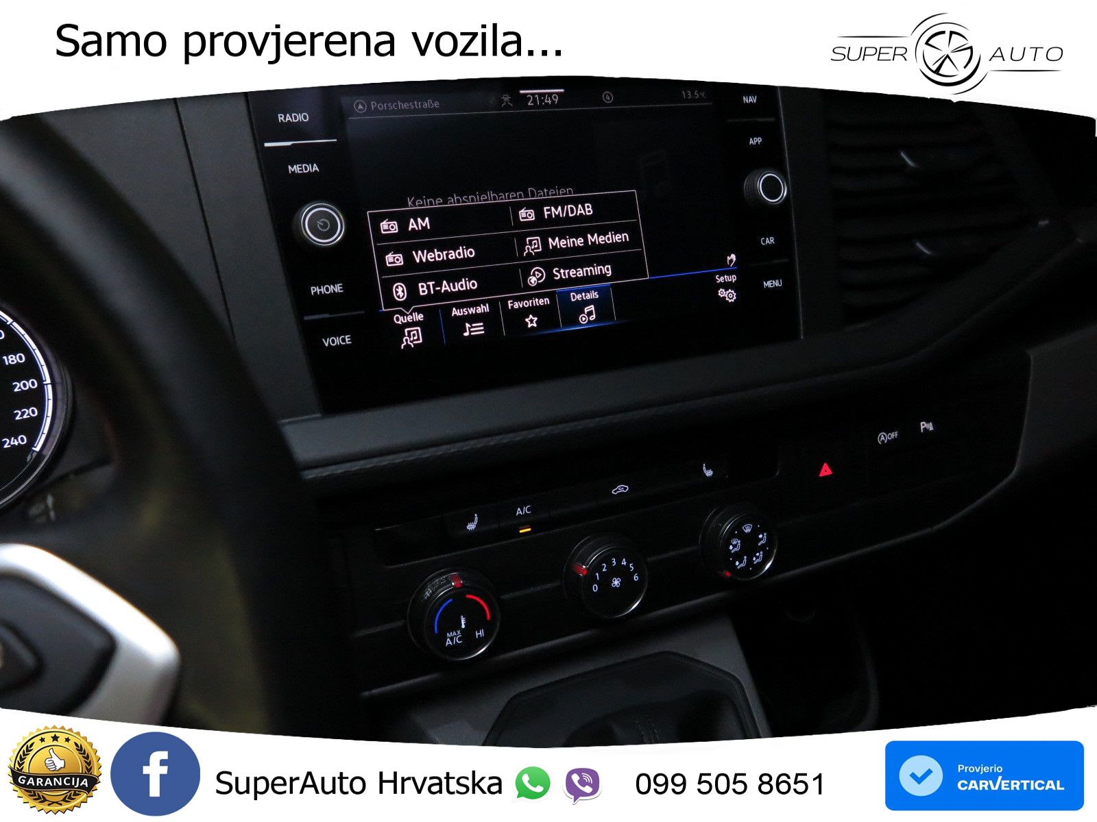 Volkswagen T6.1 Transporter Kasten TDI 2.0 3Si Navi Klima 150 KS