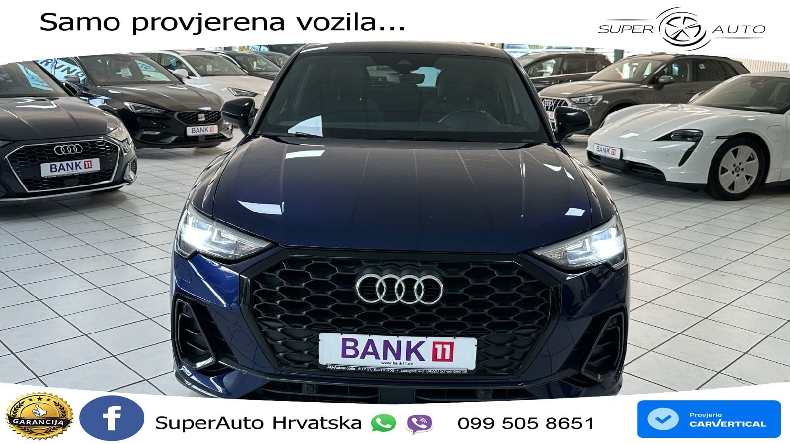 Audi Q3 Sportback 35 TFSI (150 KS) S tronic LED+GR SJED+ACC