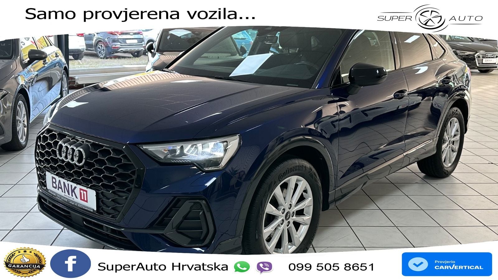 Audi Q3 Sportback 35 TFSI (150 KS) S tronic LED+GR SJED+ACC