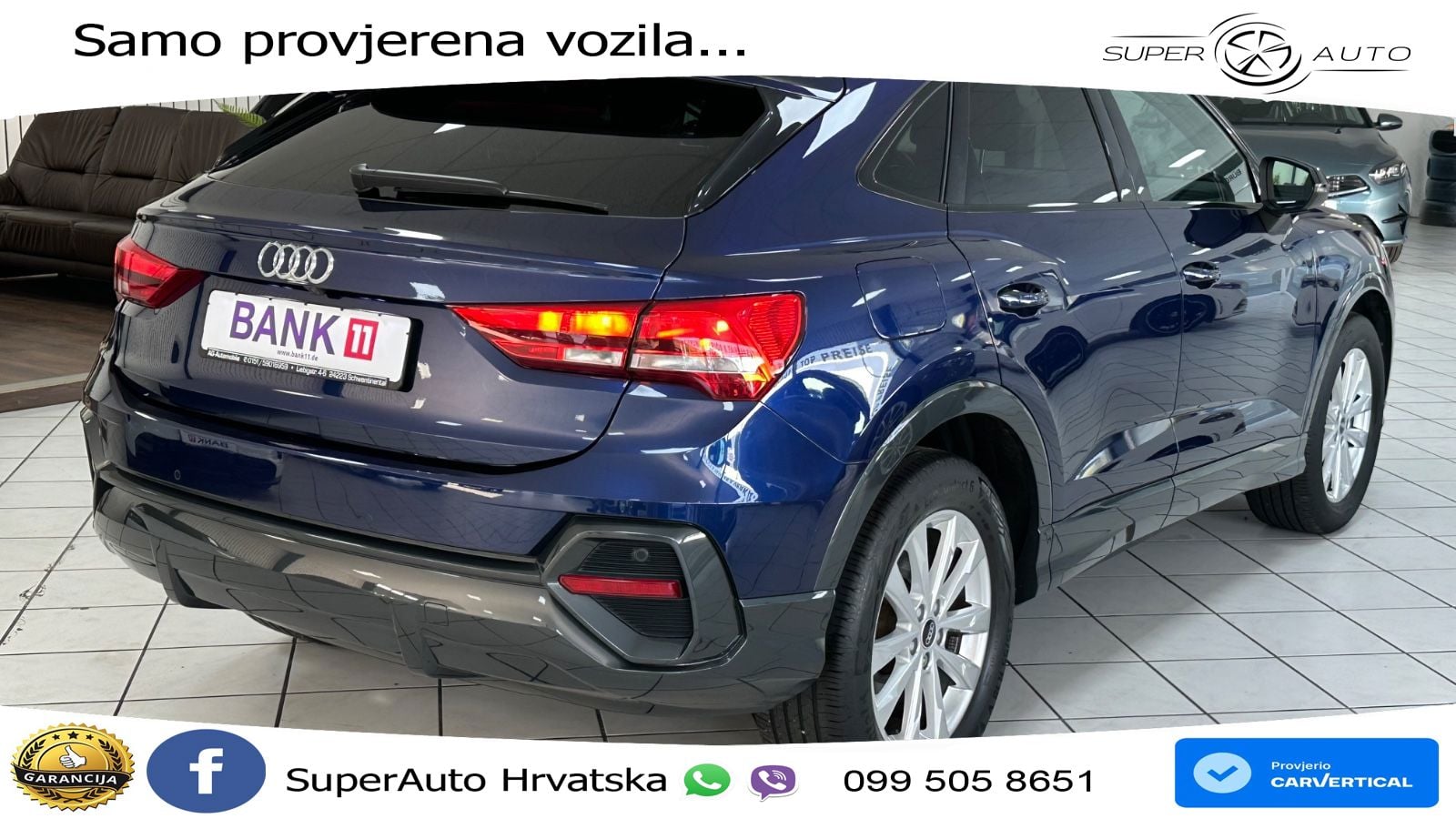 Audi Q3 Sportback 35 TFSI (150 KS) S tronic LED+GR SJED+ACC