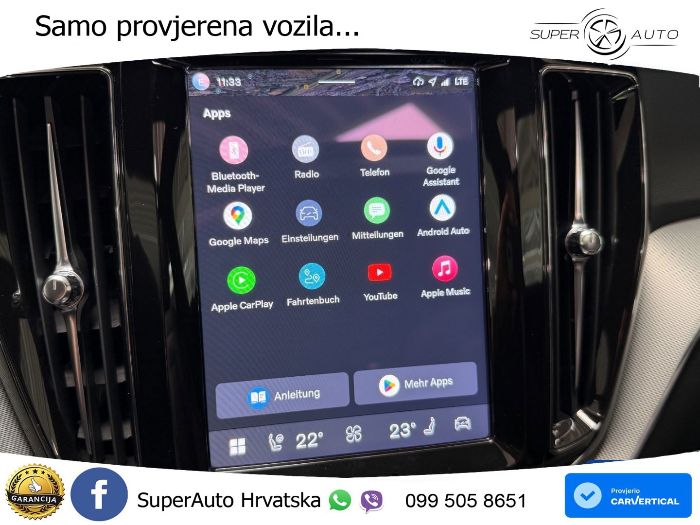 Volvo XC60 B5 Benzin AWD Geartronic ACC+HEAD+4xGR SJED+360+PANO