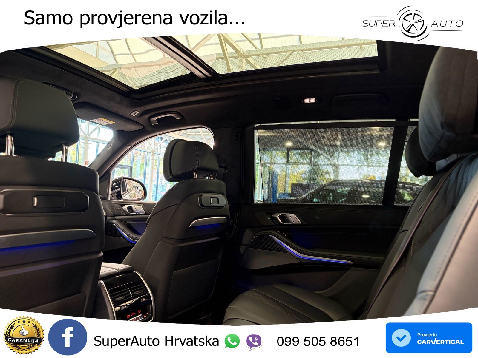 BMW X7 40d (352 KS) xDrive Steptronic ZRAČNI+ACC+GR SJED+KAM+PANO