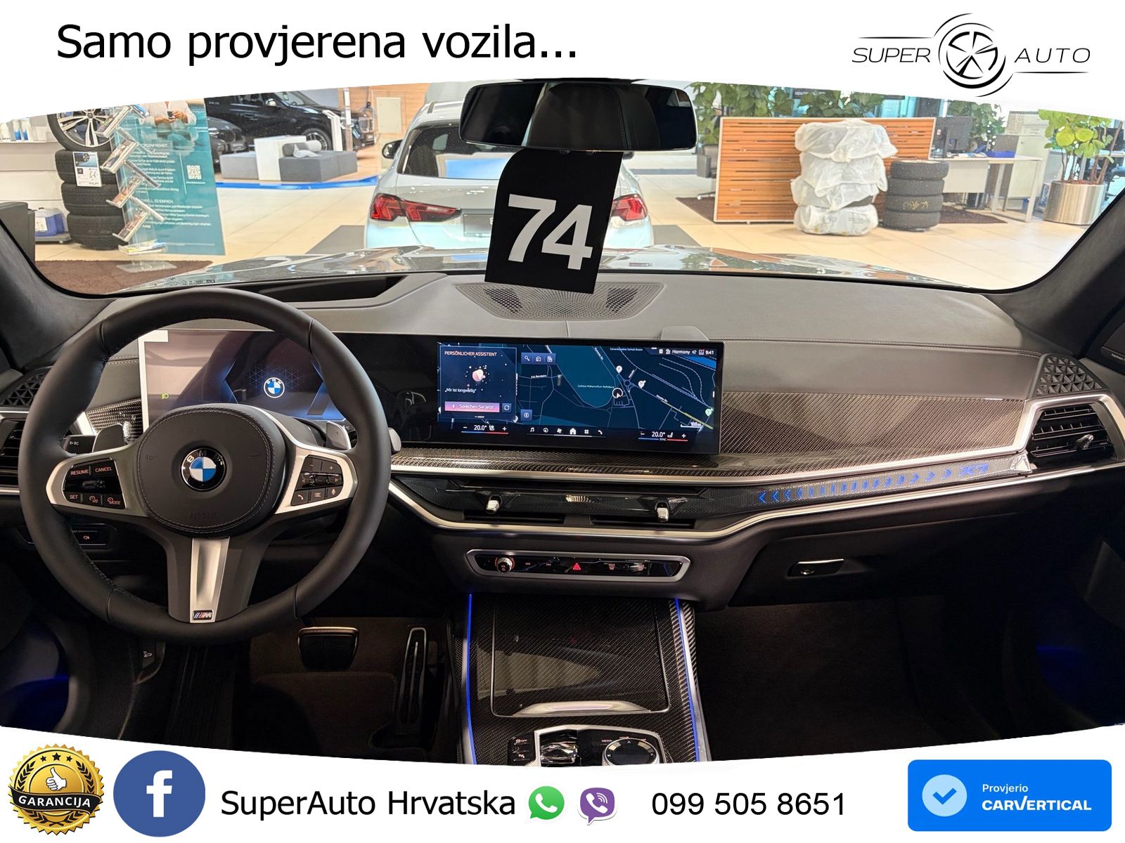 BMW X7 40d (352 KS) xDrive Steptronic ZRAČNI+ACC+GR SJED+KAM+PANO