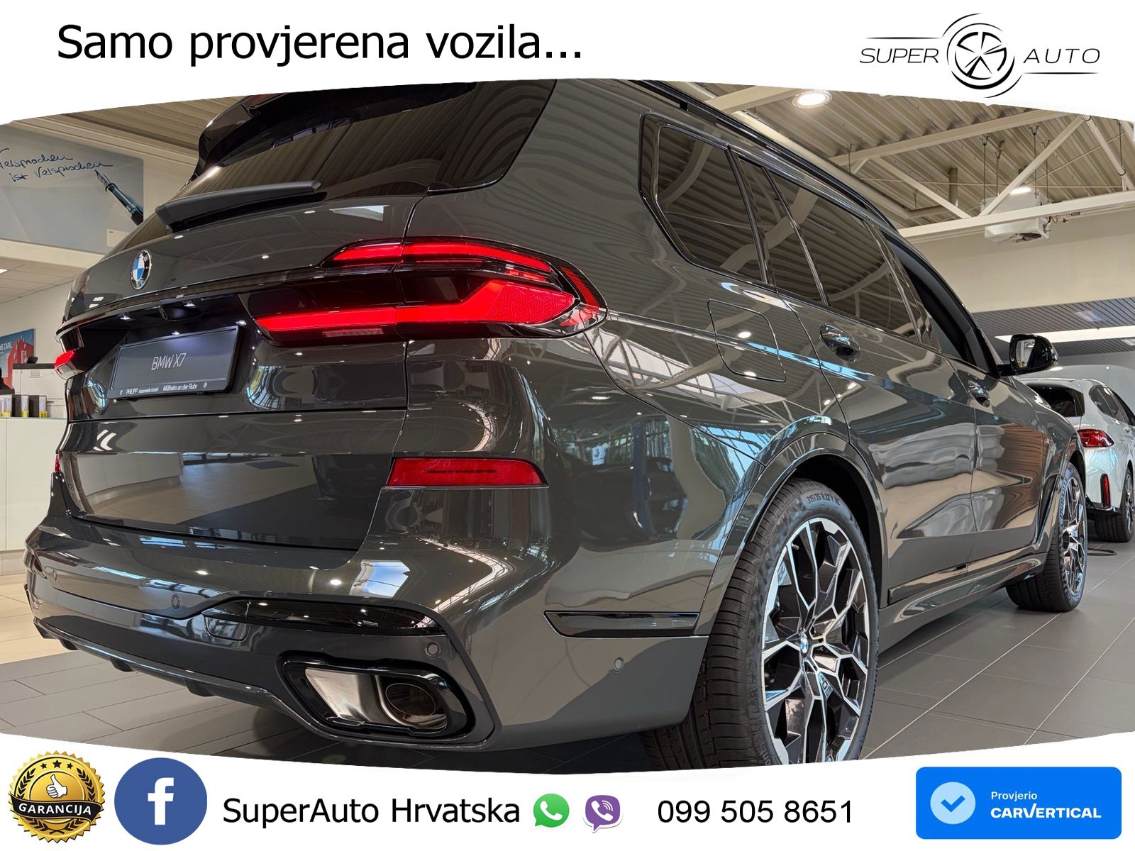 BMW X7 40d (352 KS) xDrive Steptronic ZRAČNI+ACC+GR SJED+KAM+PANO