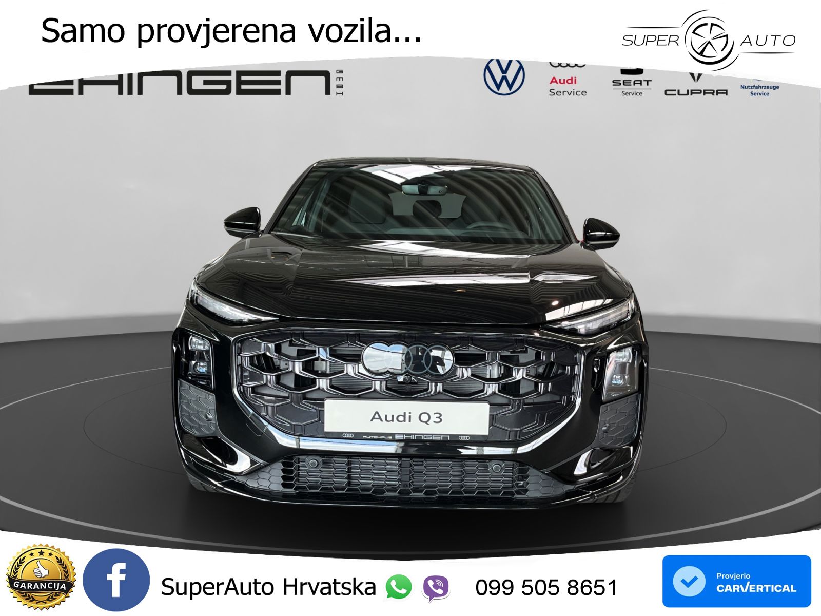 Audi Q3 III Sportback 2.0 TFSI (265 KS) quattro S tronic S line LED+GR SJED+ACC