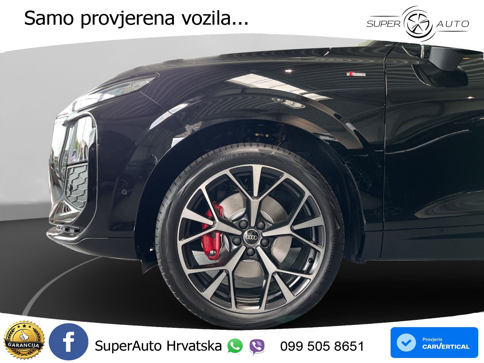 Audi Q3 III Sportback 2.0 TFSI (265 KS) quattro S tronic S line LED+GR SJED+ACC