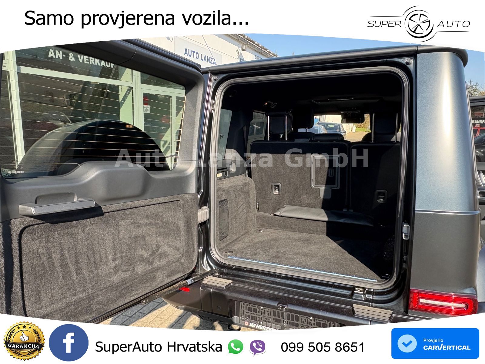 Mercedes G 450d Long (367 KS) 4MATIC 9G-TRONIC Exclusive ZRAČNI+ACC+4xGR SJED+KAM