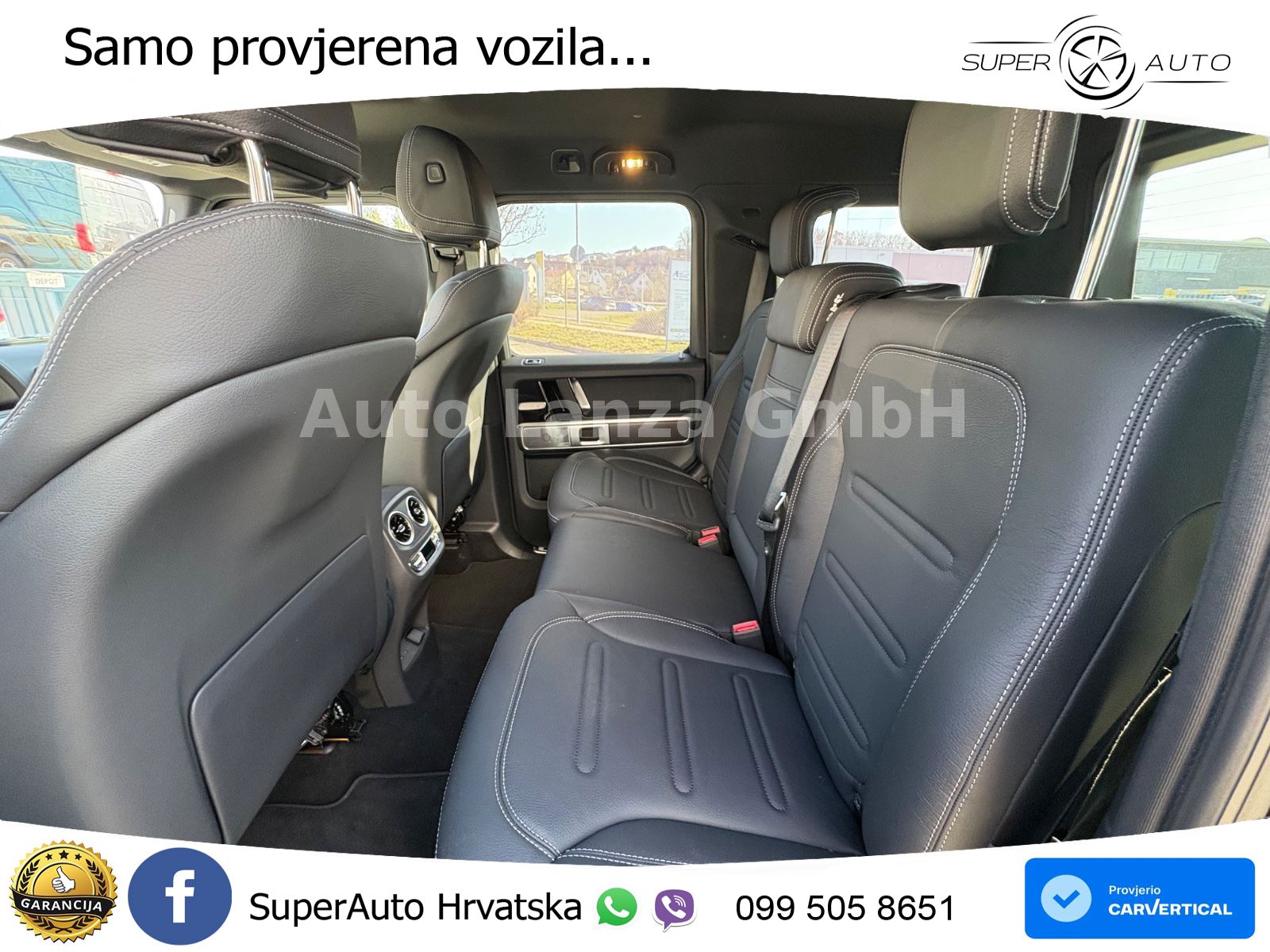 Mercedes G 450d Long (367 KS) 4MATIC 9G-TRONIC Exclusive ZRAČNI+ACC+4xGR SJED+KAM