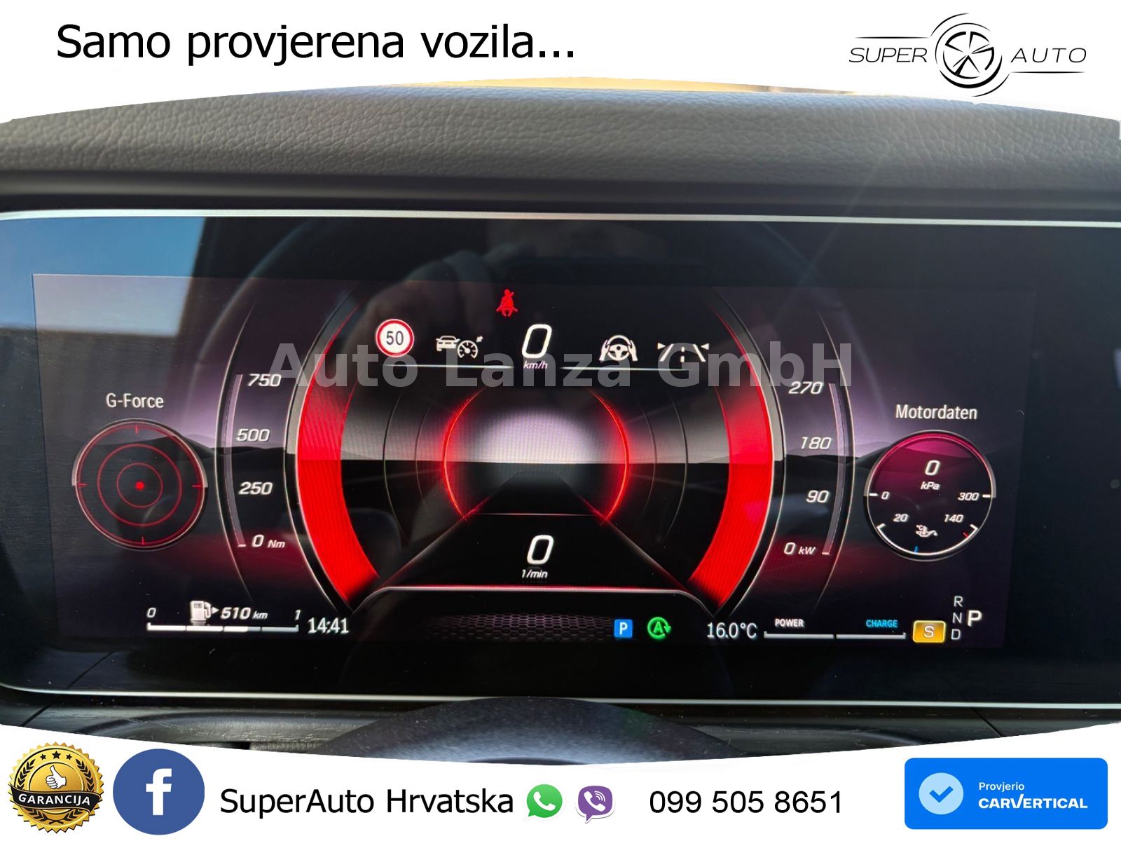 Mercedes G 450d Long (367 KS) 4MATIC 9G-TRONIC Exclusive ZRAČNI+ACC+4xGR SJED+KAM