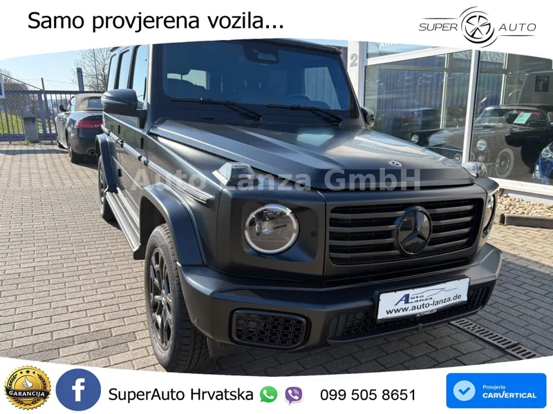 Mercedes G 450d Long (367 KS) 4MATIC 9G-TRONIC Exclusive ZRAČNI+ACC+4xGR SJED+KAM