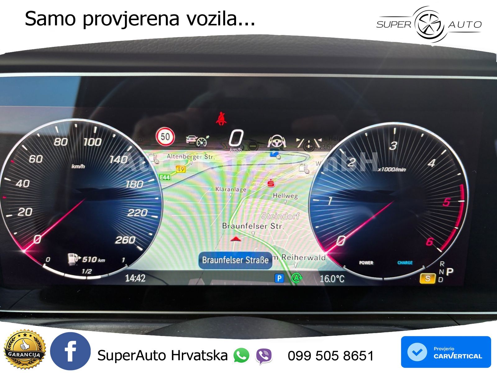 Mercedes G 450d Long (367 KS) 4MATIC 9G-TRONIC Exclusive ZRAČNI+ACC+4xGR SJED+KAM
